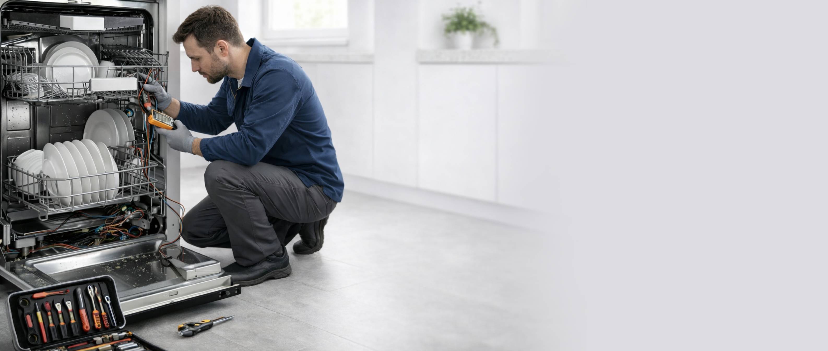 تعمیر ماشین ظرفشویی آاگ